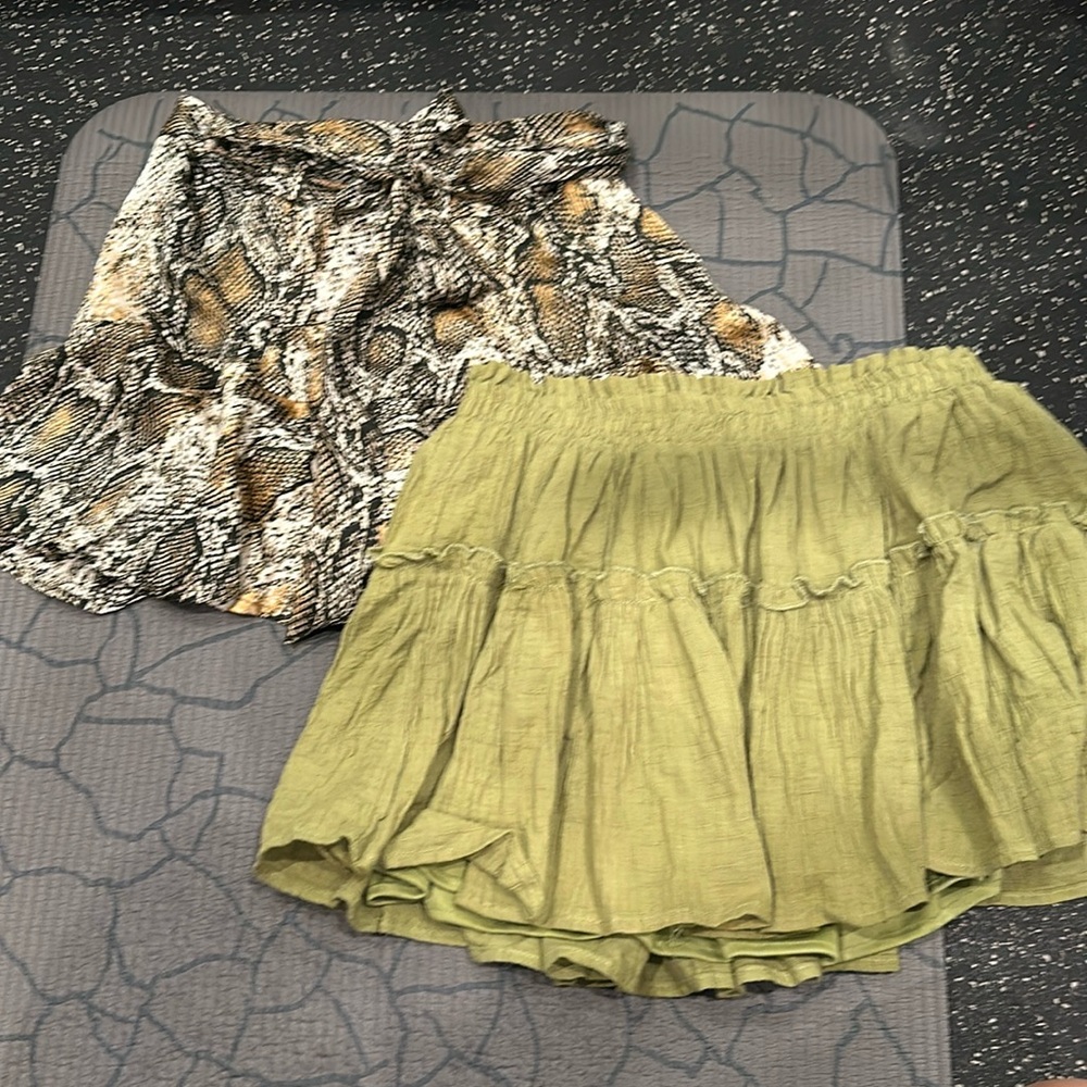 Zara Skort, F21 skirt bundle